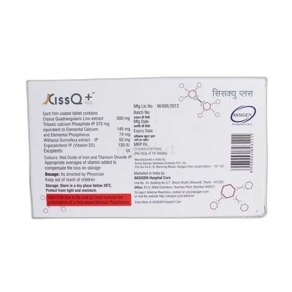 ciss q plus tablet 10's